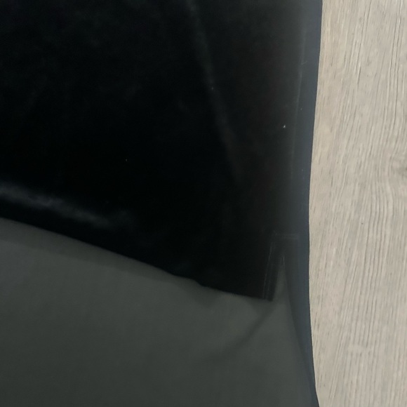 VTG Black Velvet Cassini Dress Lrg Whimsigoth Fairy Grunge Goth Emo Y2K READ - Picture 5 of 5